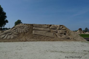 Piaskowe rzezby w Roermond 2010 #PiaskoweFigury #rzezby #Holandia #Roermond #Nederland #piasek
