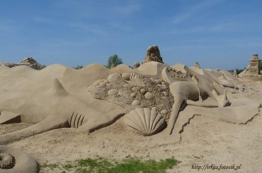 Piaskowe rzezby w Roermond 2010 #PiaskoweFigury #rzezby #Holandia #Roermond #Nederland #piasek