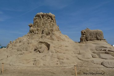 Piaskowe rzezby w Roermond 2010 #PiaskoweFigury #rzezby #Holandia #Roermond #Nederland #piasek