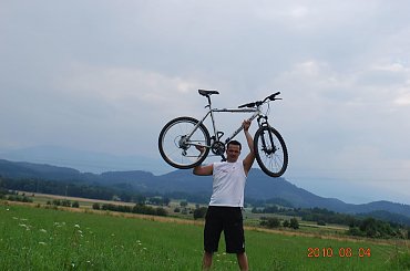 Me like ALi G. A tak to: widok na Karkonosze :-) Wesoo bylo #góry #Karkonosze #JeleniaGóra