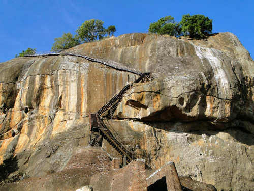 Sigiriya - skalna forteca