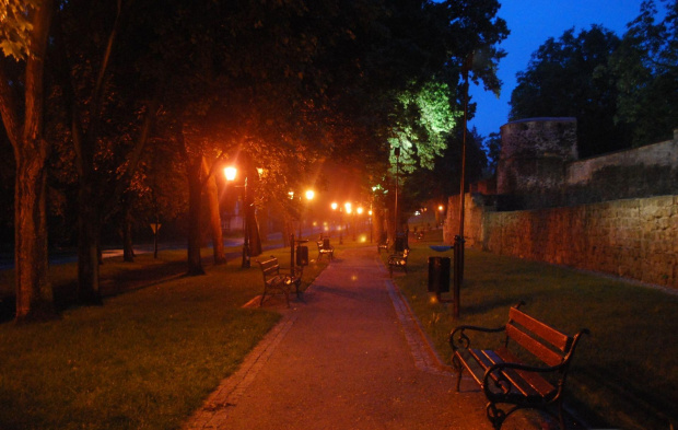 Zlotoryja, stolica polskiego zlota. #Złotoryja #park #noc