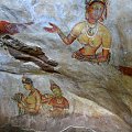 Sigiriya - malowidła naskalne