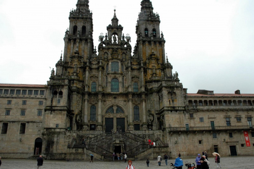 HISZPANIA-SANTIAGO DE COMPOSTELLA KATEDRA ŚW JAKUBA #SANTIAGODECOMPOSTELLA #MIASTA #KATEDRY