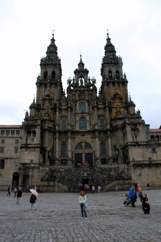 HISZPANIA-SANTIAGO DE COMPOSTELLA KATEDRA ŚW JAKUBA #SANTIAGODECOMPOSTELLA #MIASTA #KATEDRY