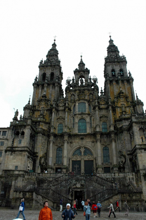 HISZPANIA-SANTIAGO DE COMPOSTELLA KATEDRA ŚW JAKUBA #SANTIAGODECOMPOSTELLA #MIASTA #KATEDRY