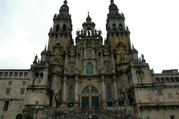 HISZPANIA-SANTIAGO DE COMPOSTELLA KATEDRA ŚW JAKUBA #SANTIAGODECOMPOSTELLA #MIASTA #KATEDRY