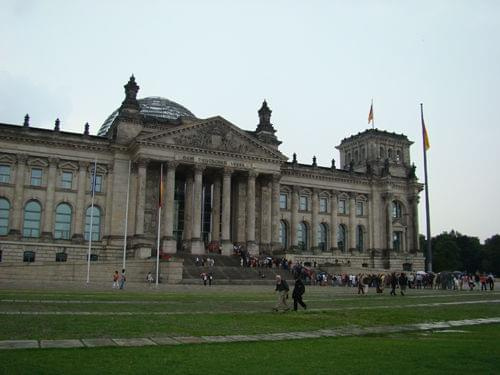 znowu kolejka... (Reichstag)