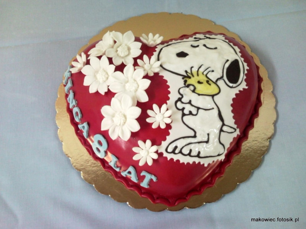 Piesek Snopi #snopi #tort #pies #urodziny