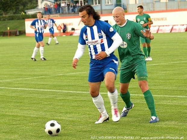 Mecz II ligi Wigry Suwałki - Okocimski Brzesko - 18 sierpnia 2010 #MeczIILigi #WigrySuwałki #OkocimskiBrzesko #PiłkaNożna