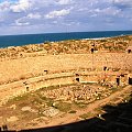 Amfiteatr i Cyrk - Leptis Magna (Lubda) starorzymskie miasto z ok. II w. n.e.