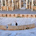 Teatr - Leptis Magna (Lubda) starorzymskie miasto z ok. II w. n.e.