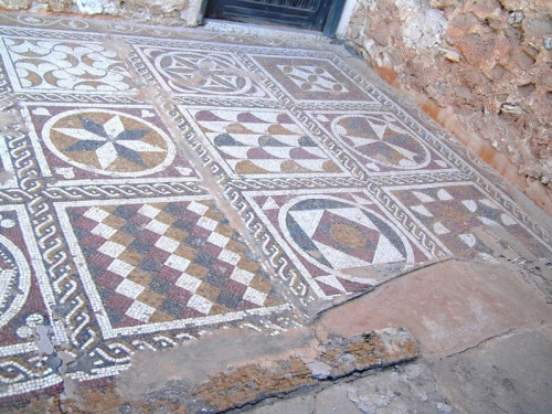 Villa Sileen - starorzymska willa z przepięknymi mozaikami (niedostępna dla zwiedzających)