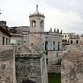 Hawana - Forteca Castillo de la Real Fuerza. Na szczycie wieży figurka la Giraldilla de la Habana. Oryginał do zobaczenia w muzeum w fortecy #Kuba #Hawana