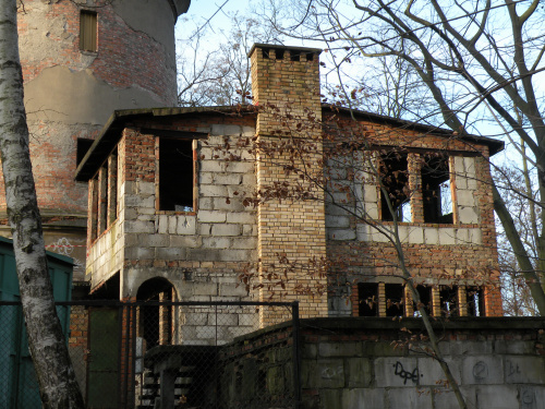 Park Chopina - wieża - 12.2008