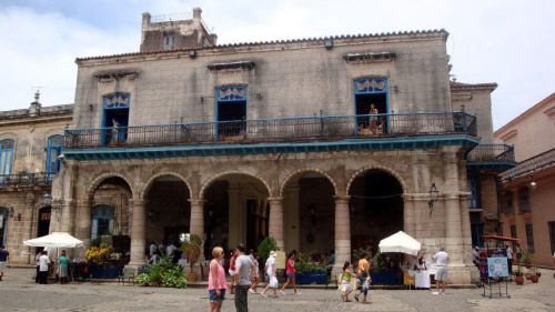 Hawana - Plac Katedralny #Kuba #Hawana