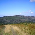 Gorce - widok na Kudłoń z polany Jaworzyna Kamienicka #góry #beskidy #gorce #turbacz #rower