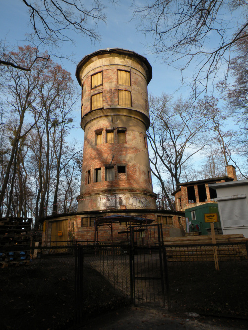 Park Chopina - wieża - 12.2008