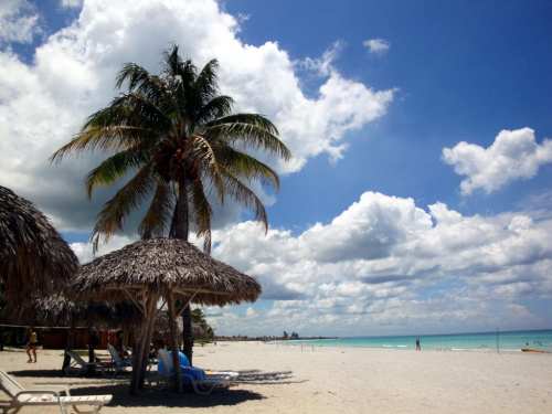 Varadero - Plaża przy hotelu Villa Tortuga #Kuba #Varadero