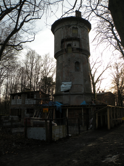 Park Chopina - wieża - 12.2008