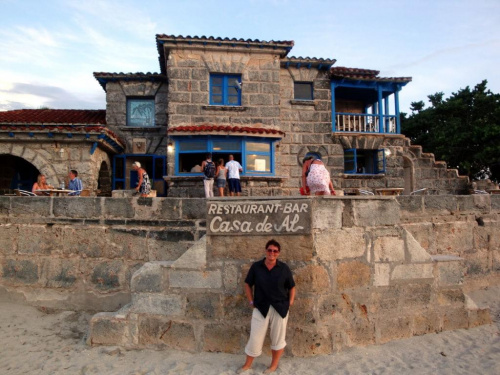 Varadero - Casa de Al - byłe kasyno Ala Capone, obecnie restauracja #Kuba #Varadero