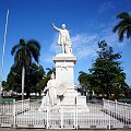 Cienfuegos - Parque Jose Marti i pomnik imiennika parku #Kuba #Cienfuegos