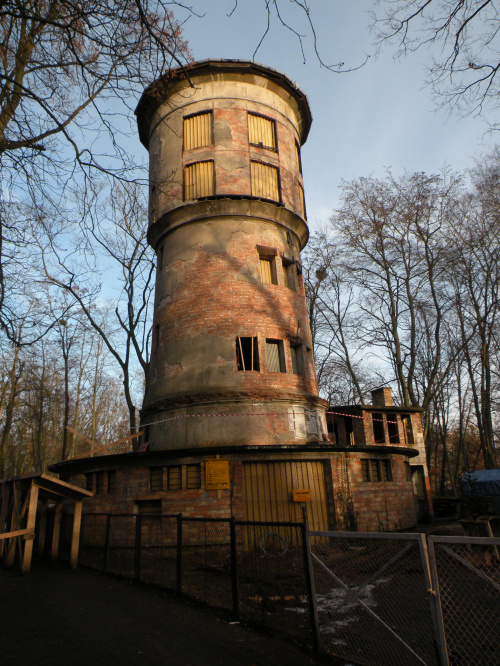 Park Chopina - wieża - 12.2008