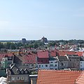 Zamek Książąt Pomorskich w Darłowie...:)Widok z wieży...:)))