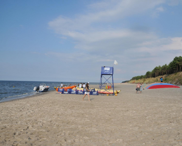 Pogorzelica - plaża - niedziela 22.08.2010