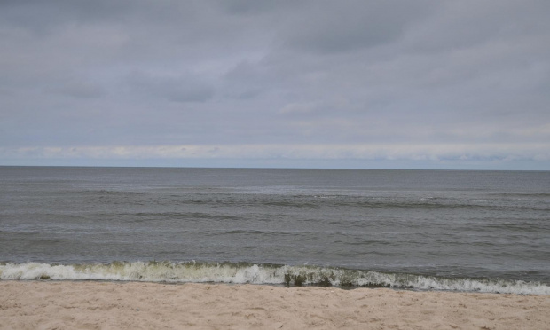 Pogorzelica - plaża - poniedziałek 23.08.2010