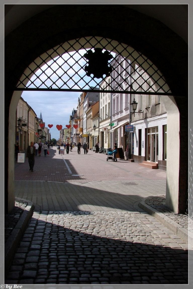 Brama Grudziądzka - widok na ul. Grudziądzką #Chełmno #miasta #zwiedzanie #zabytki #wycieczki