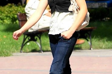 Ludzie w biegu #man #woman #ludzie #kobieta #xnifar #rafinski