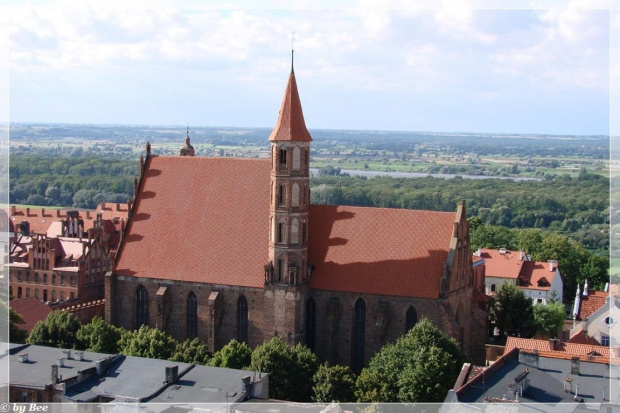 Chełmno, kościół pofranciszkański św. Jakuba i Mikołaja, budowany od końca XIII do 1 ćwierci XIV wieku. #CHełmno #miasto #zabytki #zwiedzanie #wycieczki