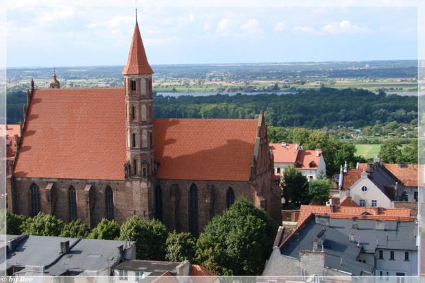 Chełmno, kościół pofranciszkański św. Jakuba i Mikołaja, budowany od końca XIII do 1 ćwierci XIV wieku. #CHełmno #miasto #zabytki #zwiedzanie #wycieczki