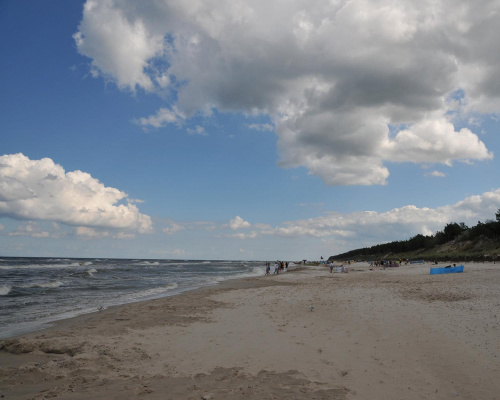 Dalekie, szerokie i dzikie plaże Pogorzelicy