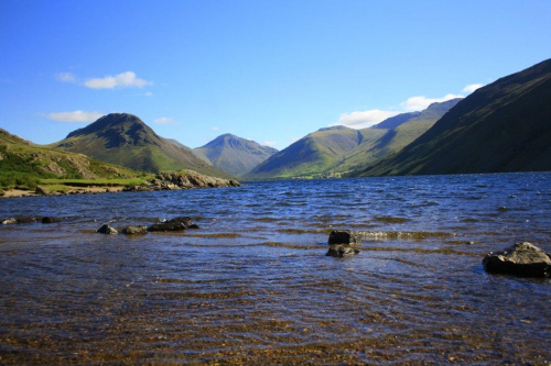 Lake district Cumbria jezioro Wast water #JezioraWielkaBrytaniaGóry