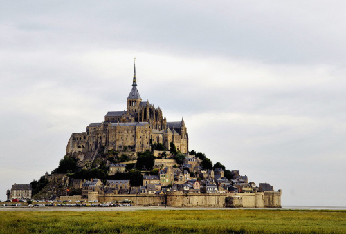 Le Mont-Saint Michel w różnych odsłonach - Francja