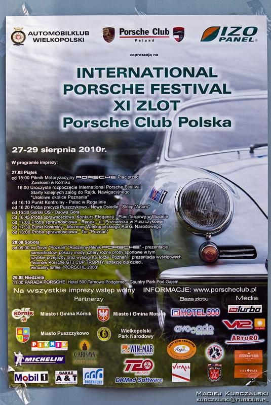 International Porsche Festival 2010 - XI Zlot Porsche Club Poland - 27-29.08.10