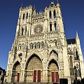 Fasada katedry Notre Dame w Amiens - Francja
