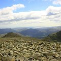 Lake District widok z Scafell Pike najwyższa góra w Anglii zdobyta :) #LakeDistrict