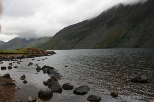 Lake District jezioro Wast Water #LakeDistrict
