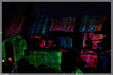 Astrologiczny Saturn to Pan Czasu-dzieki jego wysiłkom możemy wyłamać sięz codzienności i urzeczywistniać nasze marzenia.. #SKYWAY2010 #TORUŃ #FESTIWALŚWIATŁA