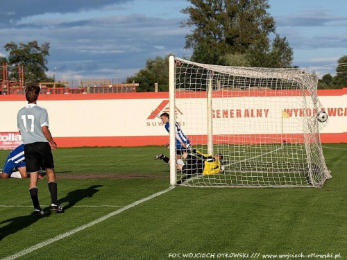 Sebastian Radzio strzela na 2:0 w meczu Wigry Suwałki - Puszcza Niepołomice #WigrySuwałki #PuszczaNiepołomice