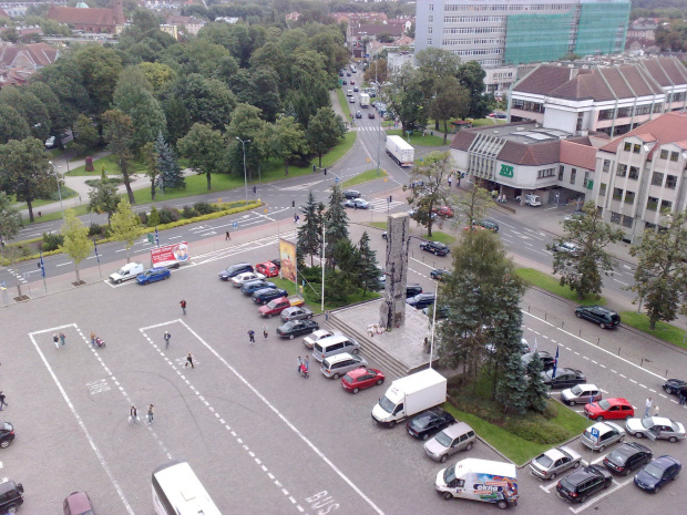 zdjęcia Słupska robione aparatem tel
z wieży ratusza