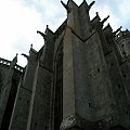 Carcassonne Francja -romańsko-gotycki kościół Sait.-Nazaire (XI-XIV w #CARCASSONNE #MIASTA