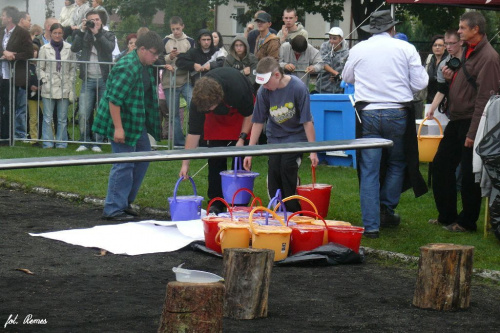 Leśne Smaki - Pisz 2010 - Smażenie gigantycznej jajecznicy z kurkami z 4000 jaj #LeśneSmaki #jajecznica