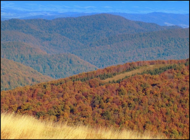 Bieszczady w pażdzierniku.