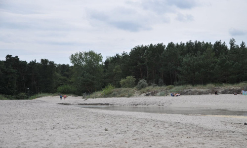 Plaża w Pogorzelicy - spacer