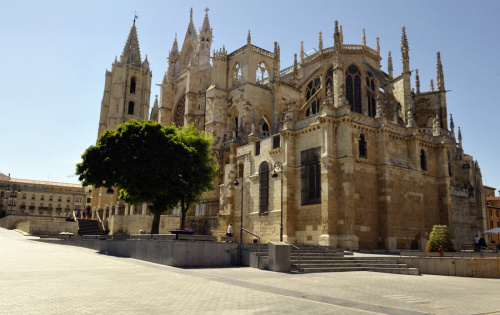 Leon - Hiszpania - katedra