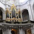 Jedyne w Dreźnie organy Gottfrieda Silbermana, znanego europejskiego organmistrza.